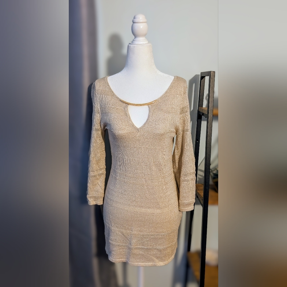 Gold Tunic w/ metal detail